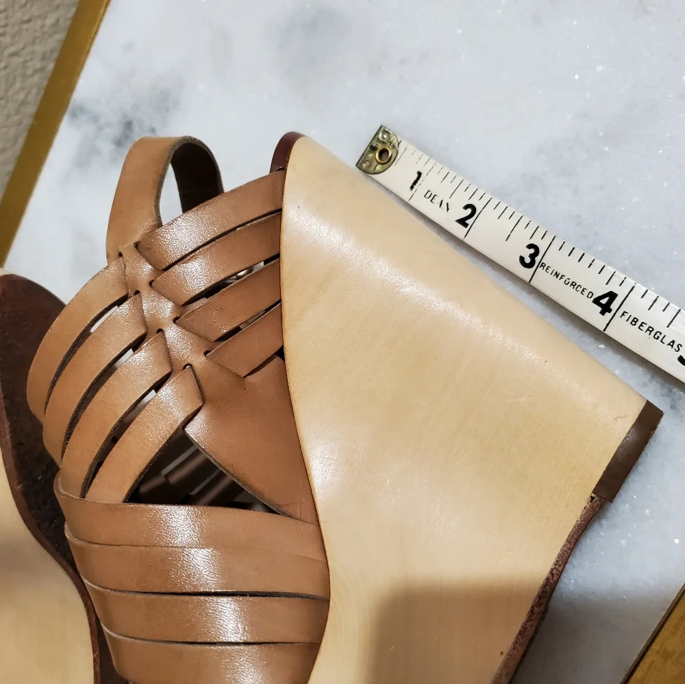 ASH Oman Leather Wood Platforms
